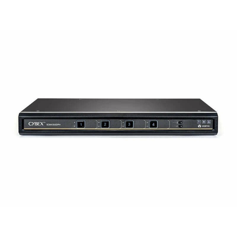 Vertiv SCMV245DPH-400 przełącznik KVM Czarny