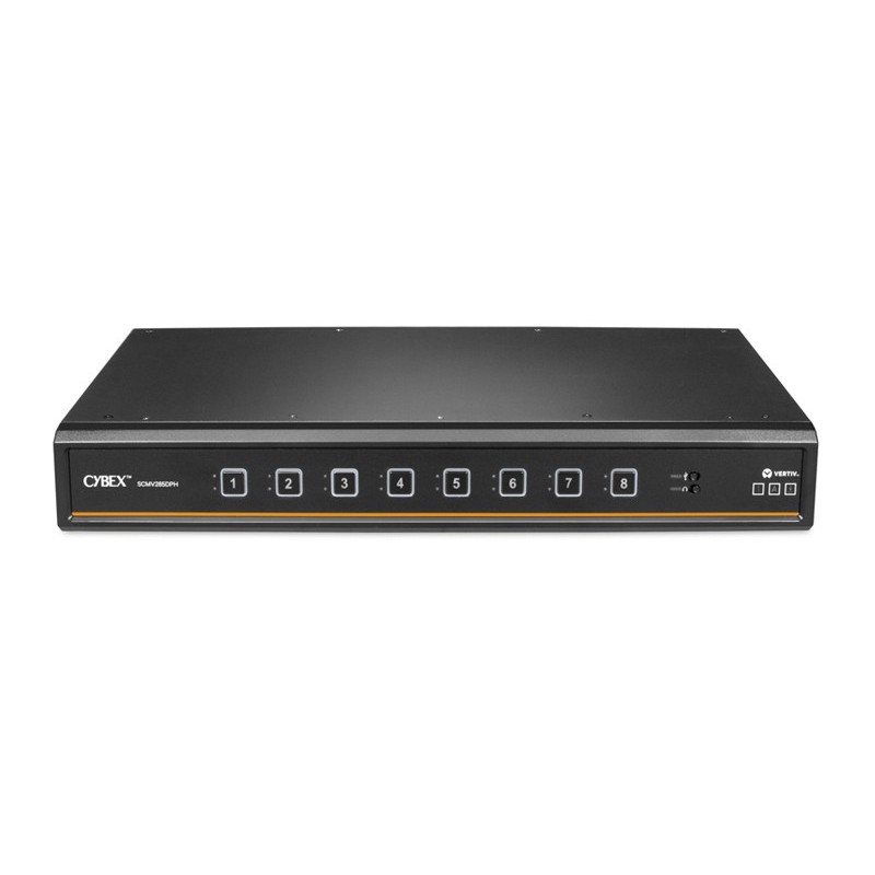 Vertiv SCMV285DPH-400 przełącznik KVM Czarny Vertiv SCMV285DPH-400 przełącznik KVM Czarny