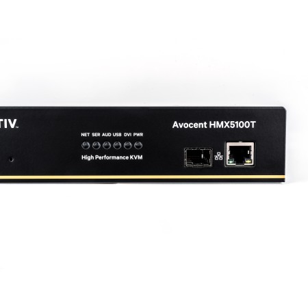 Vertiv Avocent HMX5100T-202 przełącznik KVM Możliwości montowania w stelażu Niebieski