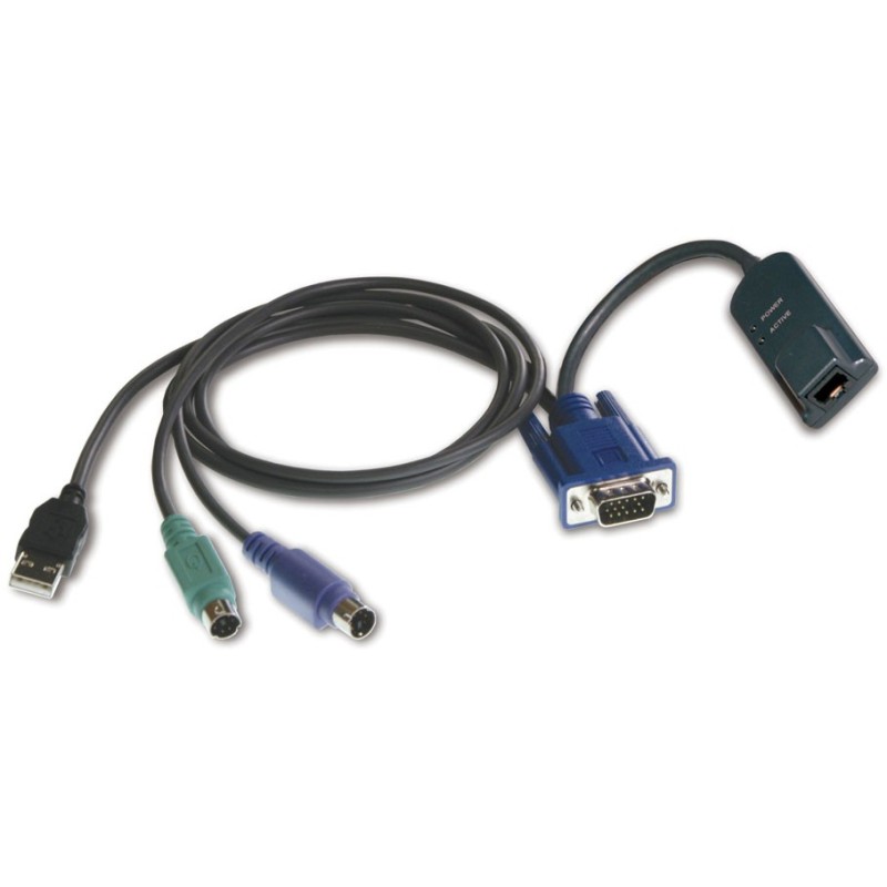 Vertiv Avocent DSAVIQ-PS2M kabel KVM Czarny Vertiv Avocent DSAVIQ-PS2M kabel KVM Czarny