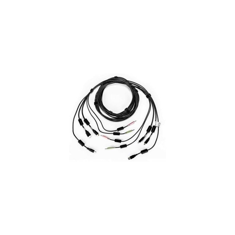 Vertiv Avocent CBL0129 kabel KVM Czarny 3 m