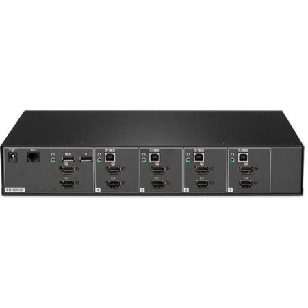 Vertiv SC945DPH przełącznik KVM Możliwości montowania w stelażu Czarny