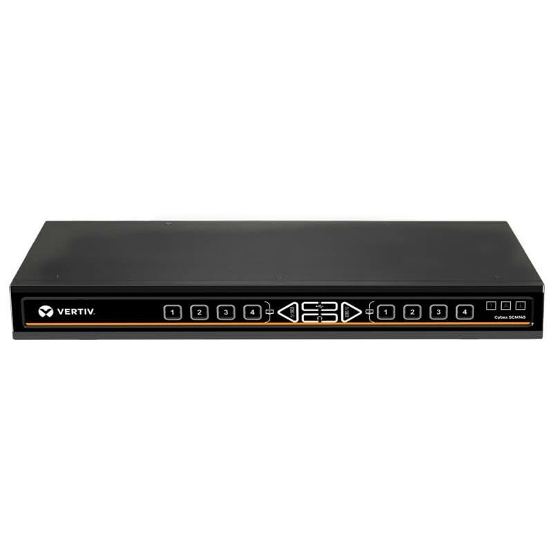 Vertiv SCM145DPH-400 przełącznik KVM Czarny Vertiv SCM145DPH-400 przełącznik KVM Czarny