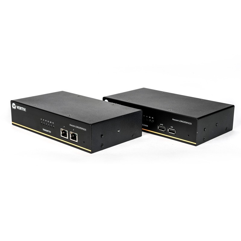 Vertiv Avocent LV5020P-202 przedłużacz KVM Nadajnik i odbiornik