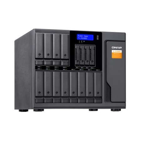 QNAP TL-D1600S obudowa do dysków twardych Obudowa HDD/SSD Czarny, Szary 2.5/3.5"