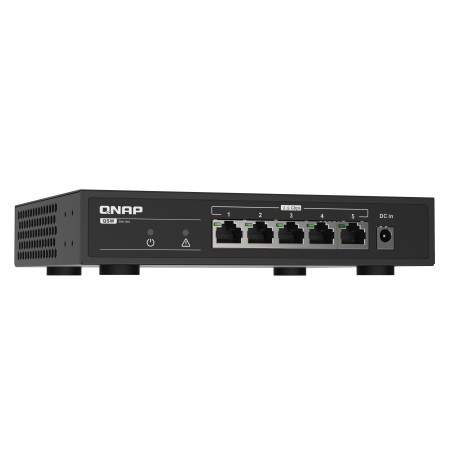 QNAP QSW-1105-5T łącza sieciowe Nie zarządzany Gigabit Ethernet (10/100/1000) Czarny