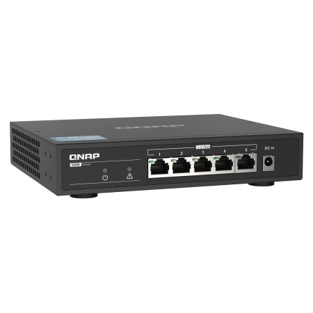 QNAP QSW-1105-5T łącza sieciowe Nie zarządzany Gigabit Ethernet (10/100/1000) Czarny