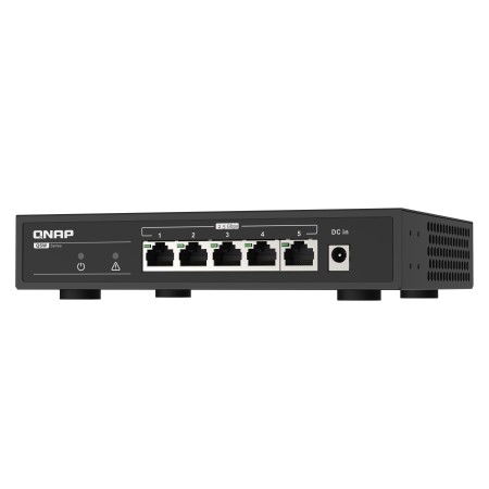 QNAP QSW-1105-5T łącza sieciowe Nie zarządzany Gigabit Ethernet (10/100/1000) Czarny