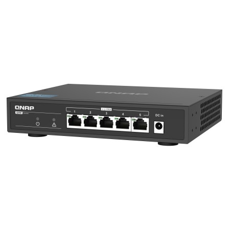 QNAP QSW-1105-5T łącza sieciowe Nie zarządzany Gigabit Ethernet (10/100/1000) Czarny