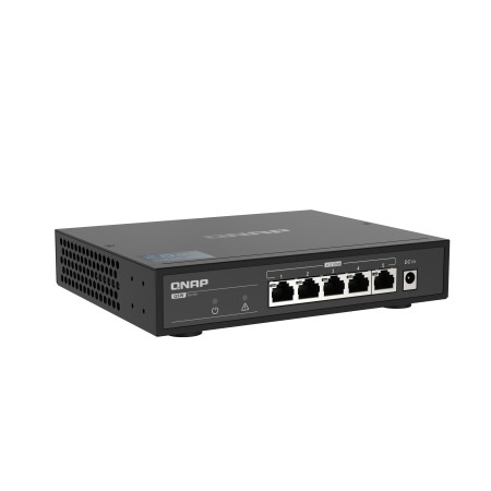 QNAP QSW-1105-5T łącza sieciowe Nie zarządzany Gigabit Ethernet (10/100/1000) Czarny