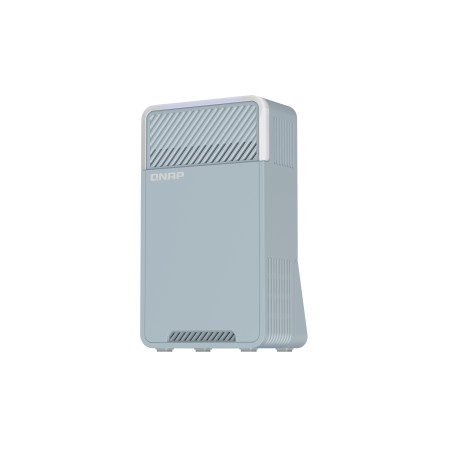 QNAP QMiro-201W router bezprzewodowy Gigabit Ethernet Dual-band (2.4 GHz/5 GHz) Niebieski