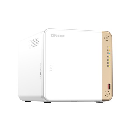 QNAP TS-462-4G serwer danych NAS Tower Intel® Celeron® N4505 2 GB DDR4 QNAP QTS Biały