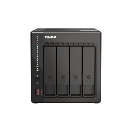 QNAP TS-453E NAS Tower Intel® Celeron® J6412 8 GB QNAP QTS Czarny