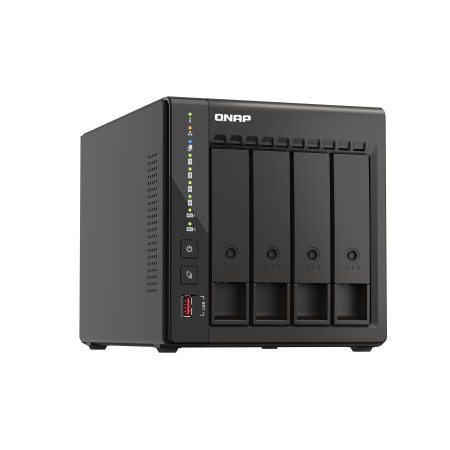 QNAP TS-453E NAS Tower Intel® Celeron® J6412 8 GB QNAP QTS Czarny