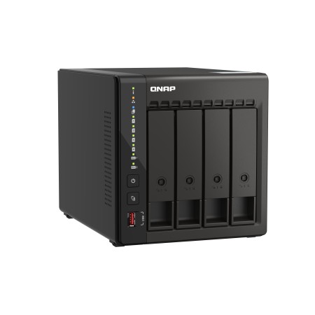 QNAP TS-453E NAS Tower Intel® Celeron® J6412 8 GB QNAP QTS Czarny