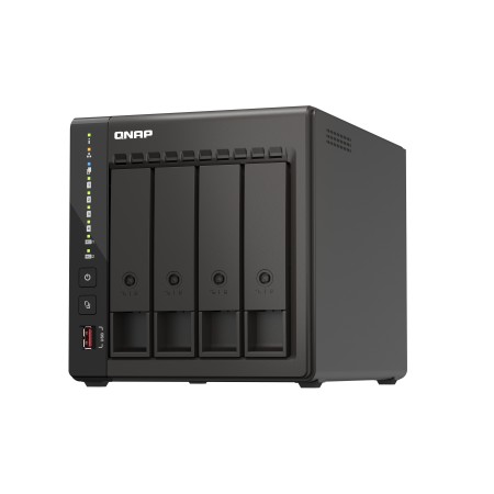 QNAP TS-453E NAS Tower Intel® Celeron® J6412 8 GB QNAP QTS Czarny