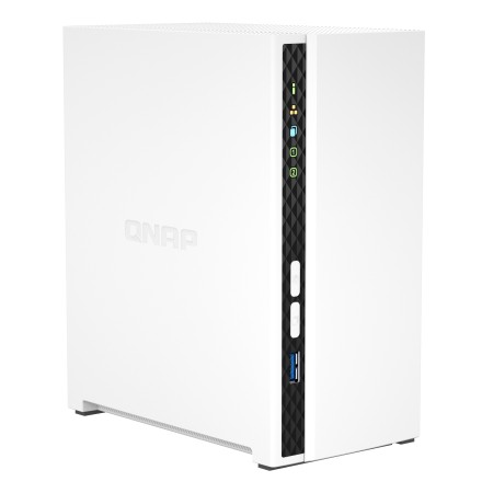 QNAP TS-233 serwer danych NAS Mini Tower ARM Cortex-A55 2 GB QNAP QTS Biały