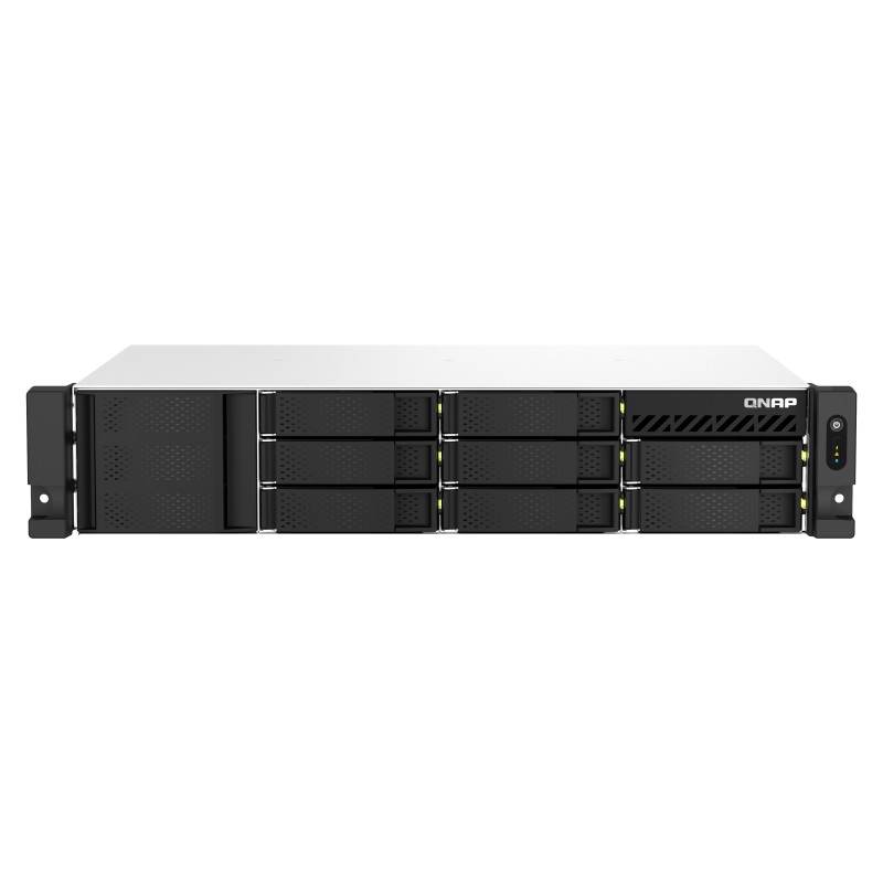 QNAP TS-864EU-8G serwer danych NAS Rack (2U) Intel® Celeron® 8 GB DDR4 QNAP Turbo System Czarny