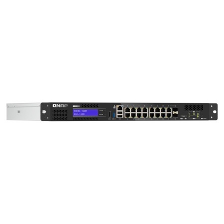 QNAP QGD-1600 Zarządzany Gigabit Ethernet (10/100/1000) 1U Czarny, Szary