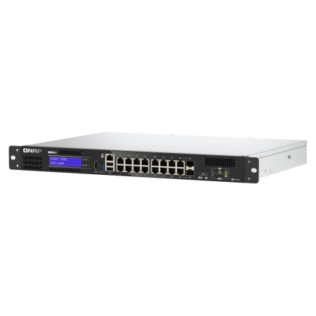 QNAP QGD-1600 Zarządzany Gigabit Ethernet (10/100/1000) 1U Czarny, Szary