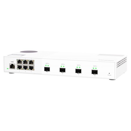 QNAP QSW-M2106-4S łącza sieciowe Zarządzany L2 2.5G Ethernet (100/1000/2500) Biały