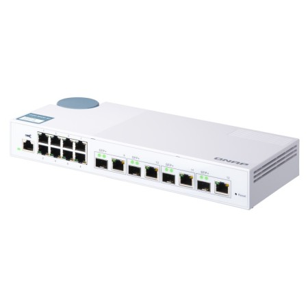 QNAP QSW-M408-4C łącza sieciowe Zarządzany L2 Gigabit Ethernet (10/100/1000) Biały