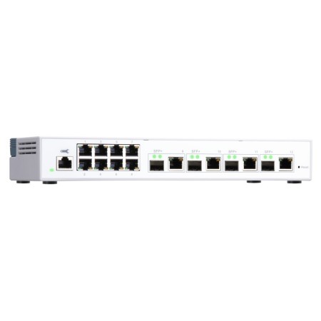 QNAP QSW-M408-4C łącza sieciowe Zarządzany L2 Gigabit Ethernet (10/100/1000) Biały