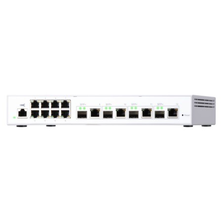 QNAP QSW-M408-4C łącza sieciowe Zarządzany L2 Gigabit Ethernet (10/100/1000) Biały