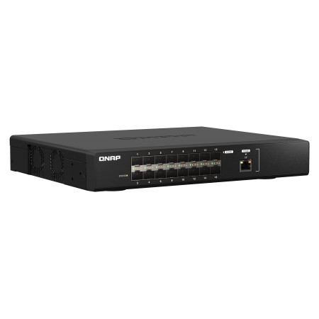 QNAP QSW-M5216-1T łącza sieciowe Zarządzany L2 Czarny